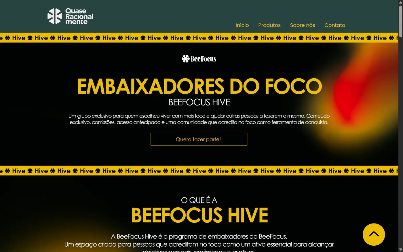 Hive antigo — página