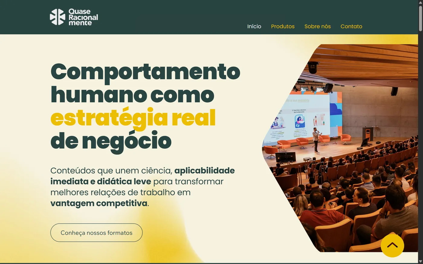 Site antigo — home